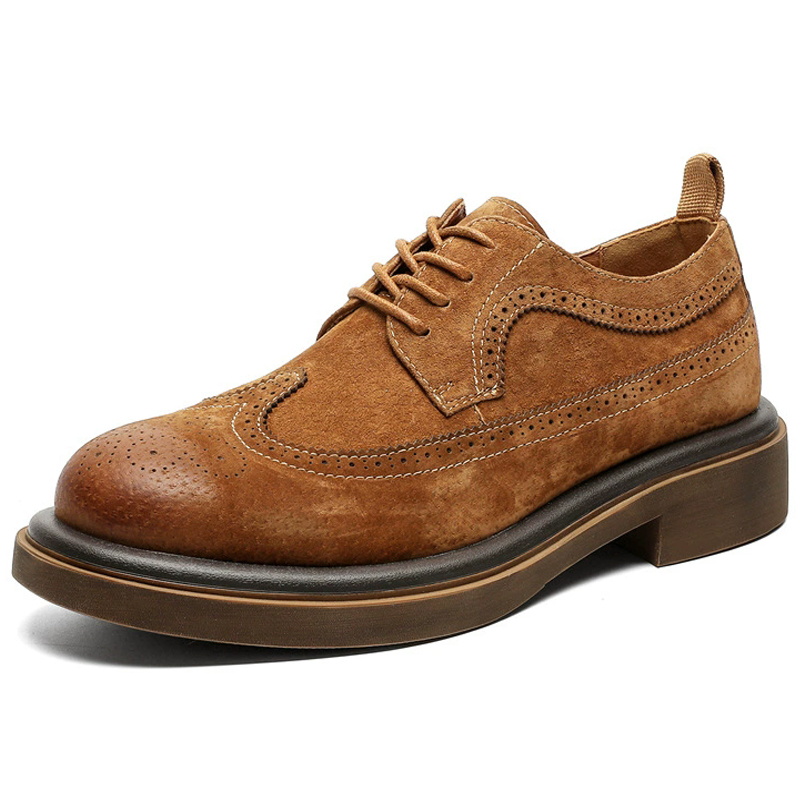 Men'S Luxury Formal Wear - メンズフォーマルシューズ高級手作り革靴クラシック彫刻ブローグ履物ファッションビジネスドレスシューズ Zapatos De Hombre