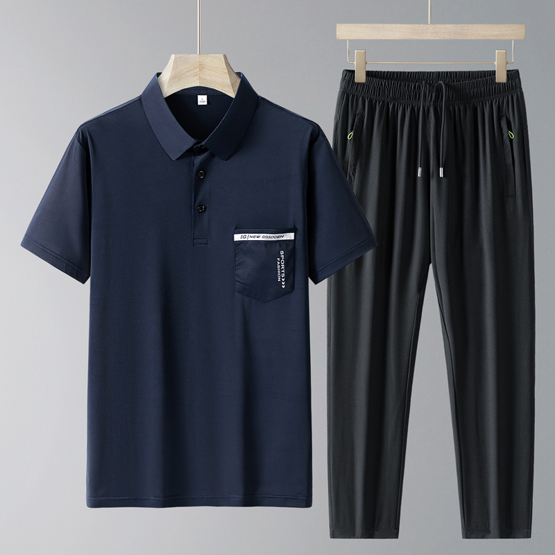 メンズポロTシャツ＆パンツスーツ カジュアルビジネスTシャツ - Mens Formal のレビューと価格