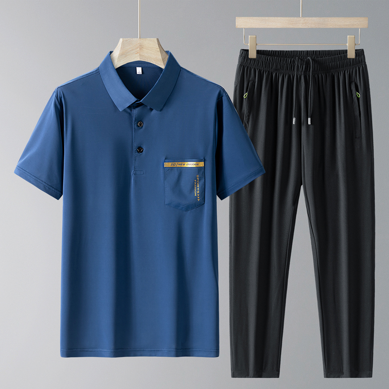 メンズポロTシャツ＆パンツスーツ カジュアルビジネスTシャツ - Mens Formal のレビューと価格