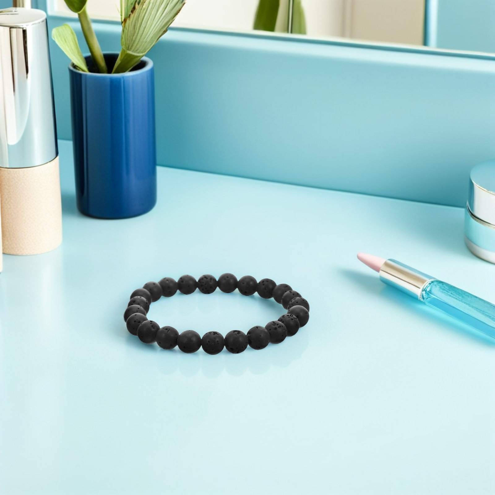 メンズ用ジルコニアブレスレット4点セット。ブラックマット仕上 - Men'S Formal Wear Jewelry のレビューと価格