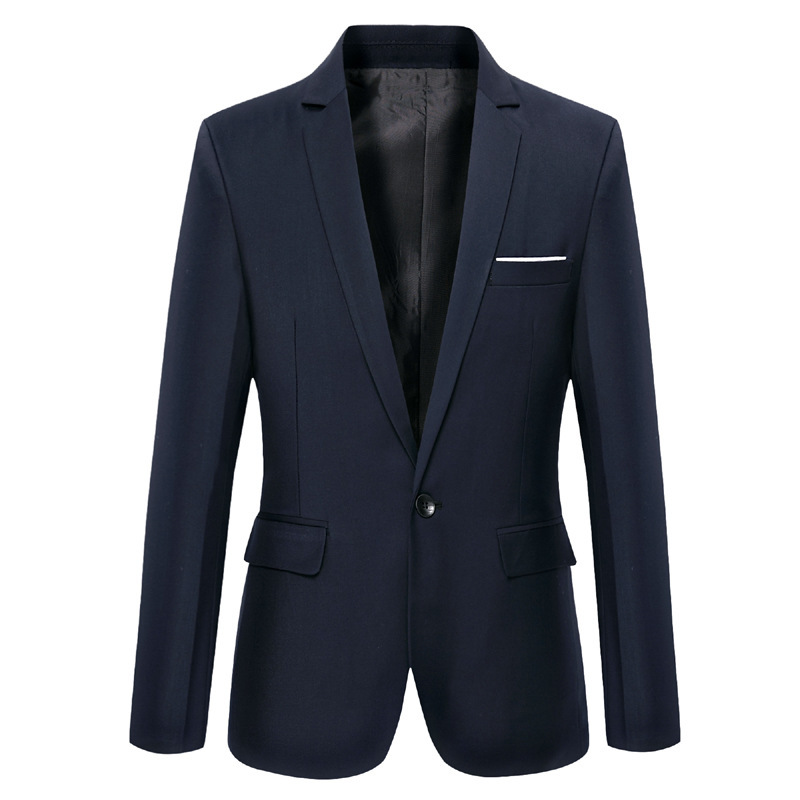 男性用単色スーツコート,スリムフィット,スーツ,美しいブレザ - Men'S Formal Wear For Marriage のレビューと価格