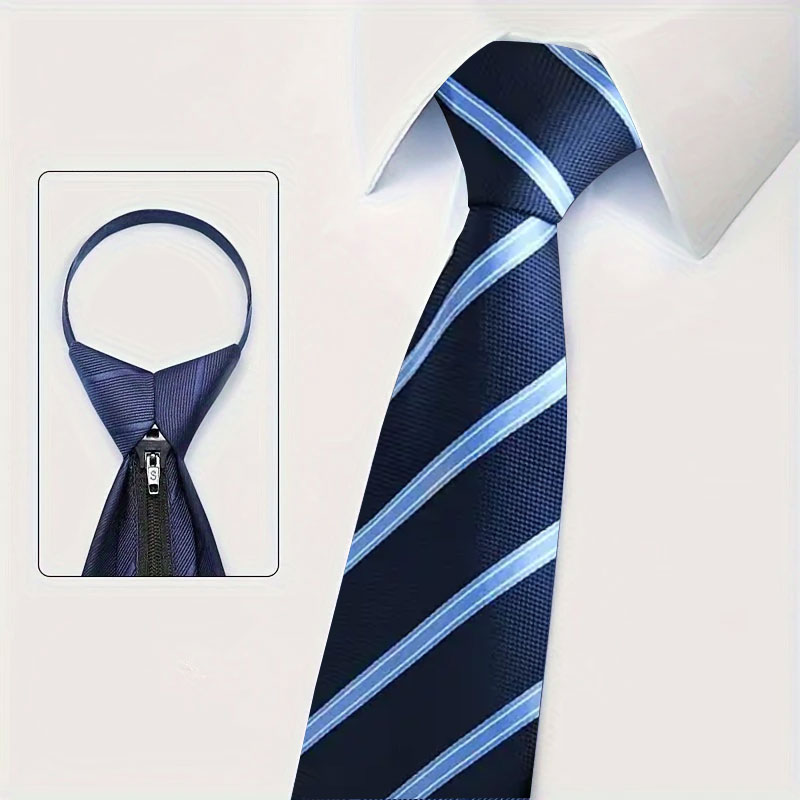 6 個入りメンズ ジップタイ ネクタイ 幅 8 センチメート - Men'S Formal Wear Ties のレビューと価格