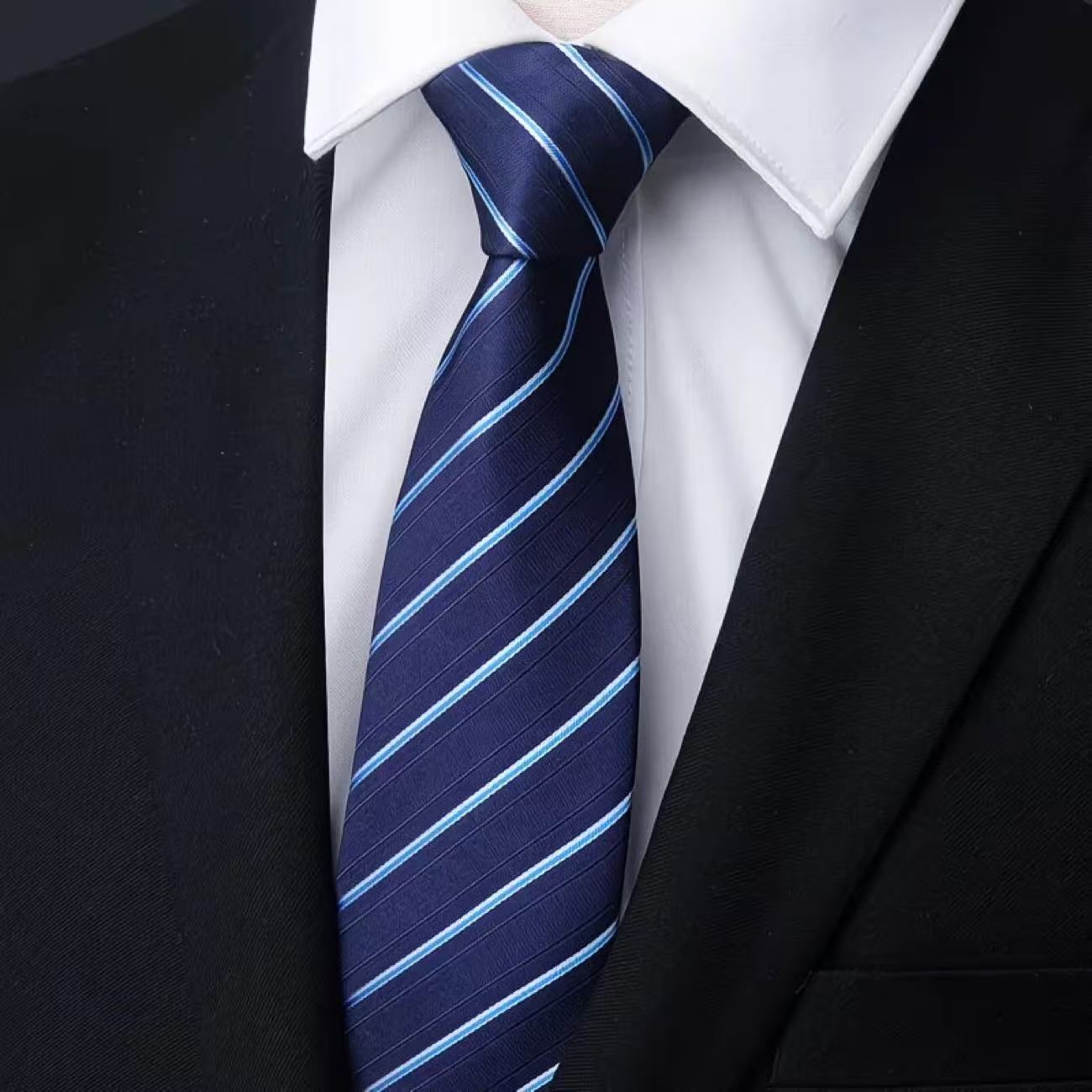 6 個入りメンズ ジップタイ ネクタイ 幅 8 センチメート - Men'S Formal Wear Ties のレビューと価格