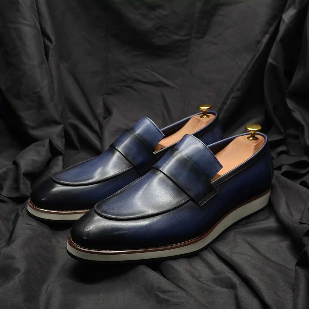 高級デザイナーメンズペニーローファーオリジナル男性スニーカー - Men'S Luxury Formal Wear のレビューと価格