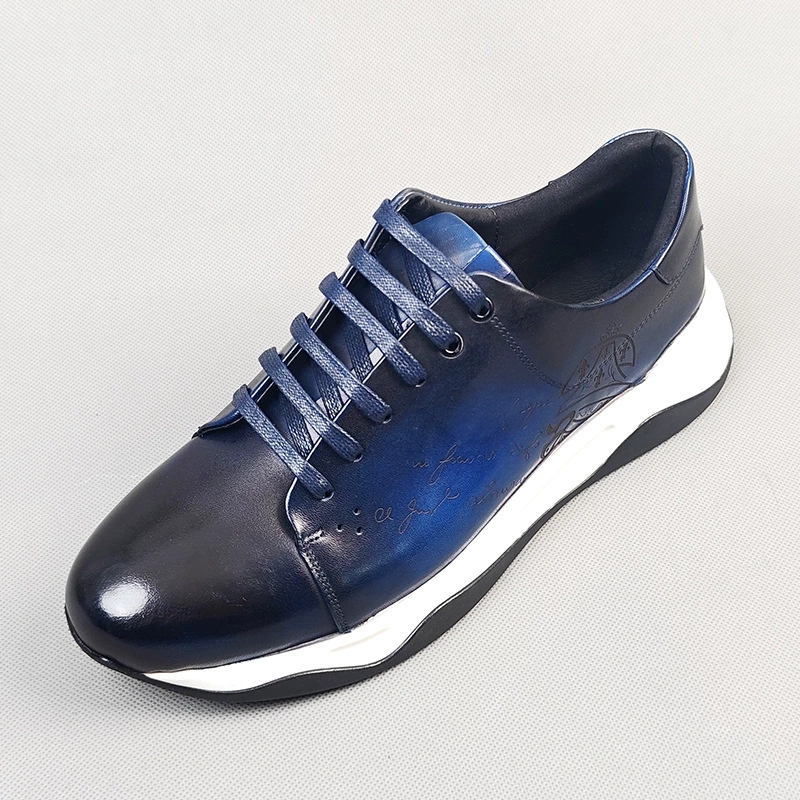 高級手作り本革カジュアルオックスフォードメンズドレスシューズ - Men'S Luxury Formal Wear のレビューと価格