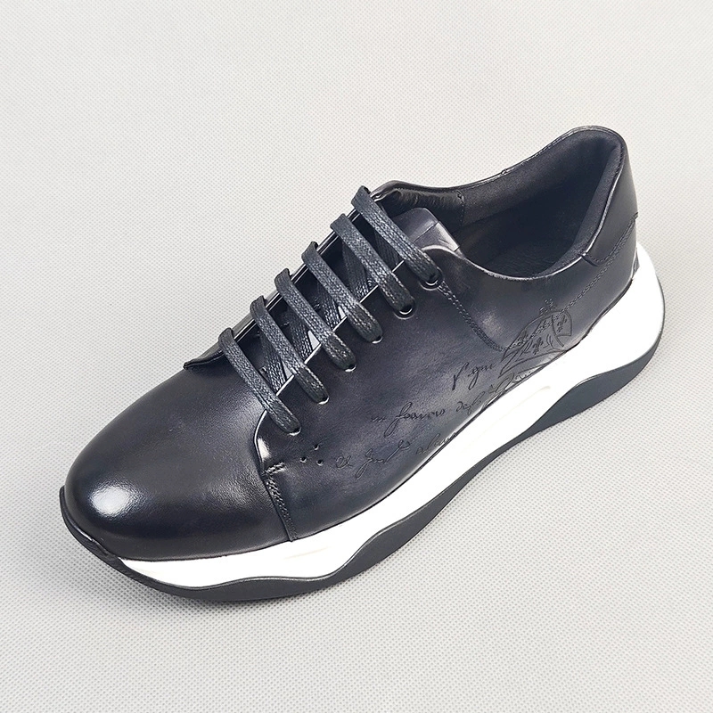 高級手作り本革カジュアルオックスフォードメンズドレスシューズ - Men'S Luxury Formal Wear のレビューと価格